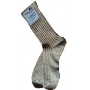 Socquettes soir d'automne coton bio / lin bio